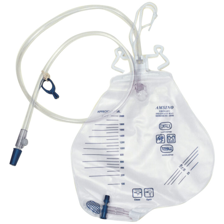 Bag Drain Urinary Bedside 2LTR