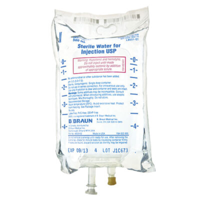 Sol Water 500mL Bag Inj/Irr