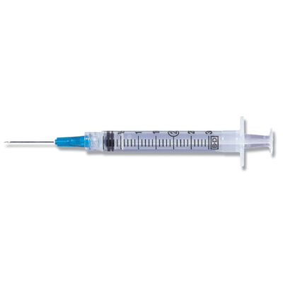 Syringe 3cc 25x1 1/2" LL