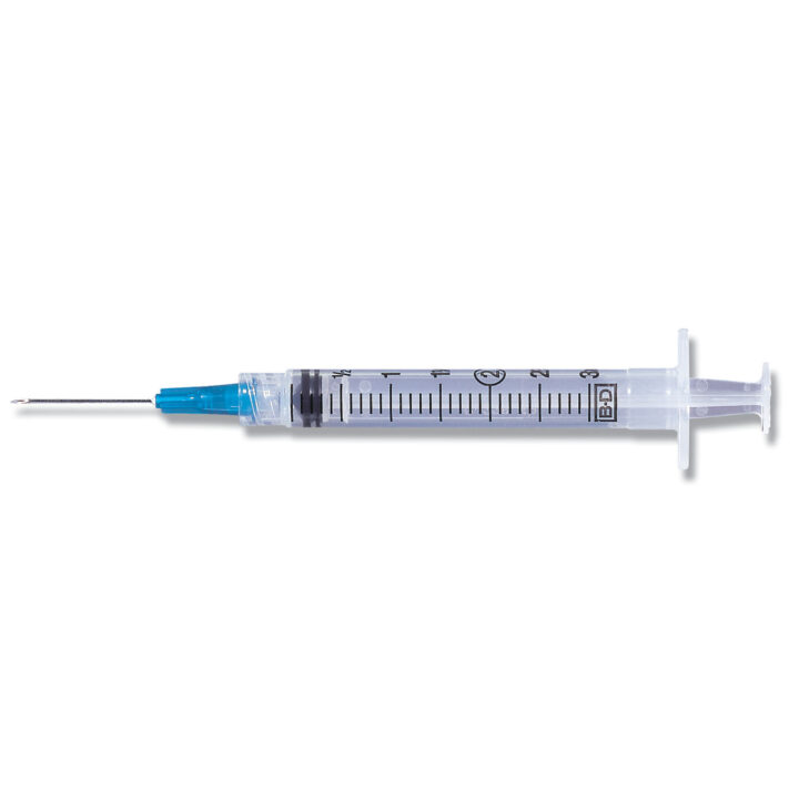 Syringe 3cc 25x1 1/2" LL