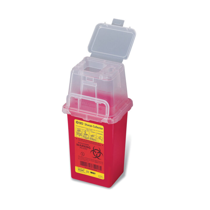Sharps Cont. 1.5qt Red