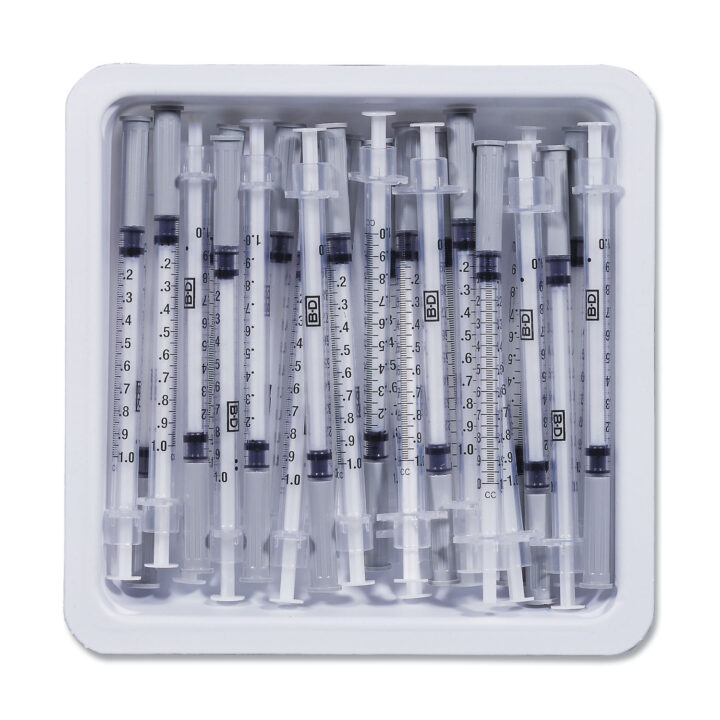Syringe Allergy 1cc 27G x 1/2