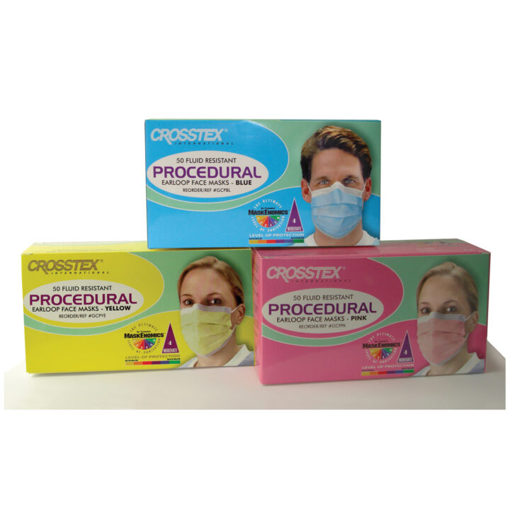 Facemask Proced Earloop Pink