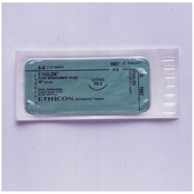 Suture 4-0 Nylon BLK PS-2