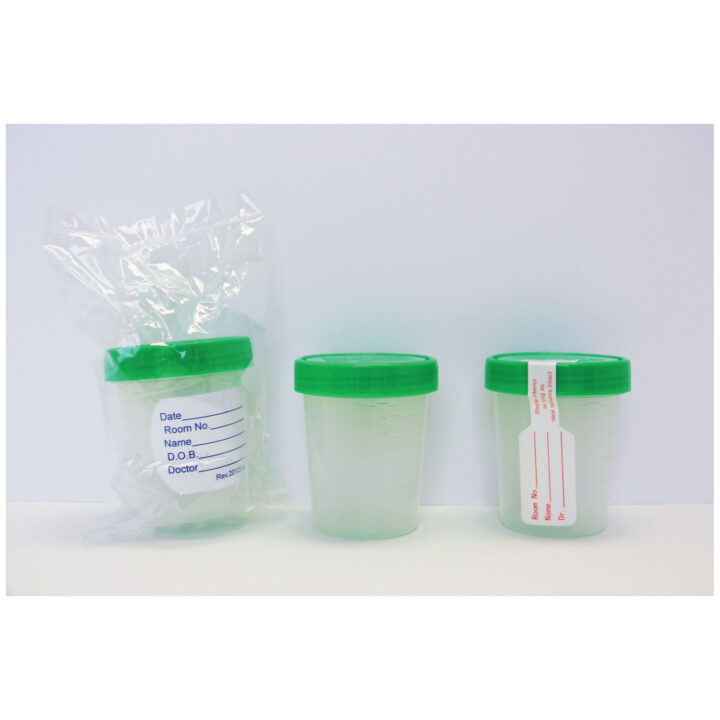 Container Specimen Orange 4oz