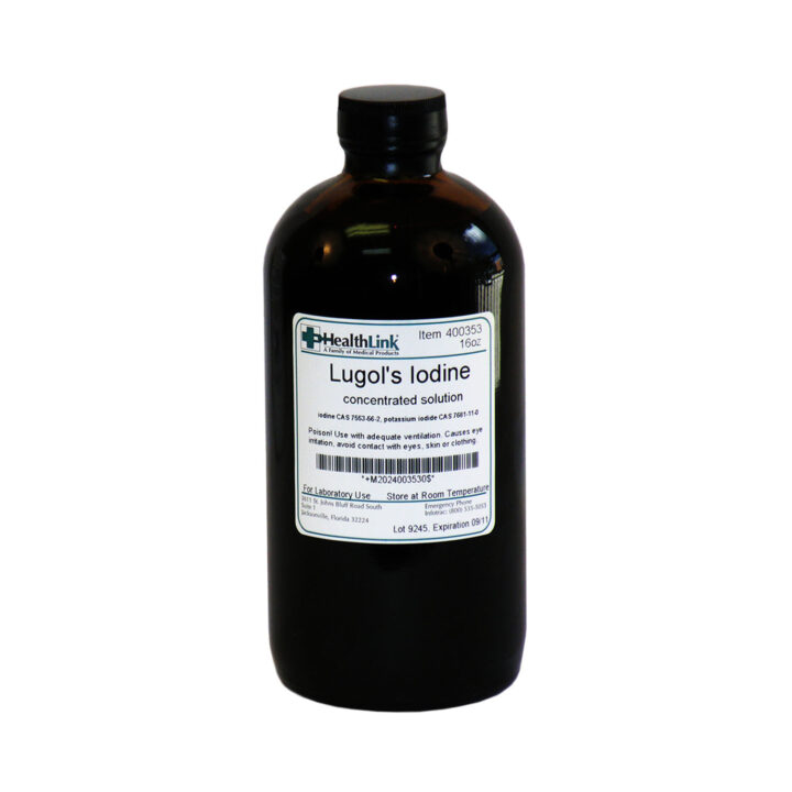 Solution Lugols Iodine 500mL D/S