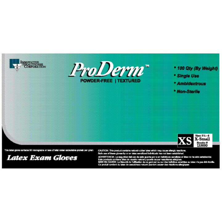 Glove Latex PF Medium