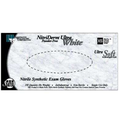 Glove Nitrile PF White Small
