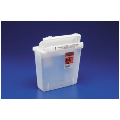 Sharps Cont. 5qt. Clear