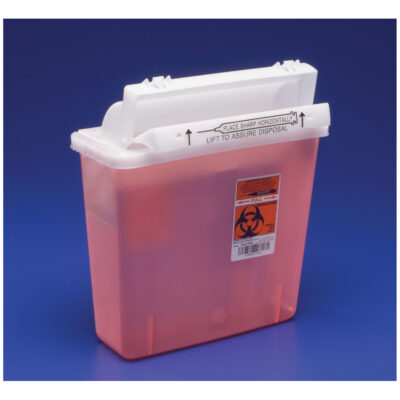 Sharps Cont. 5qt. Red