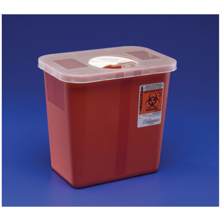 Sharps Cont. 2-Gal Red