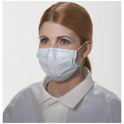 Facemask Surg Fog/Free Orange