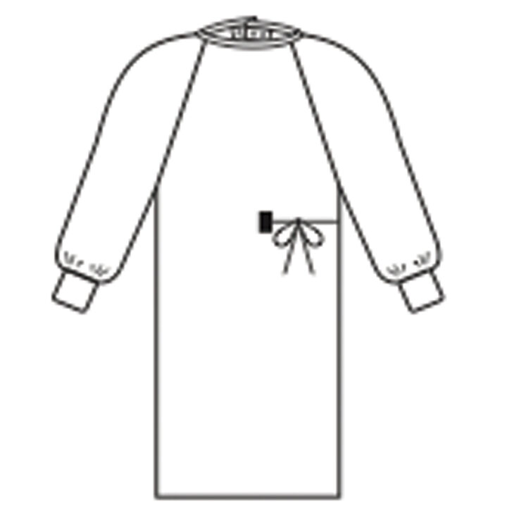 Gown Surgical X-Large 34/ca