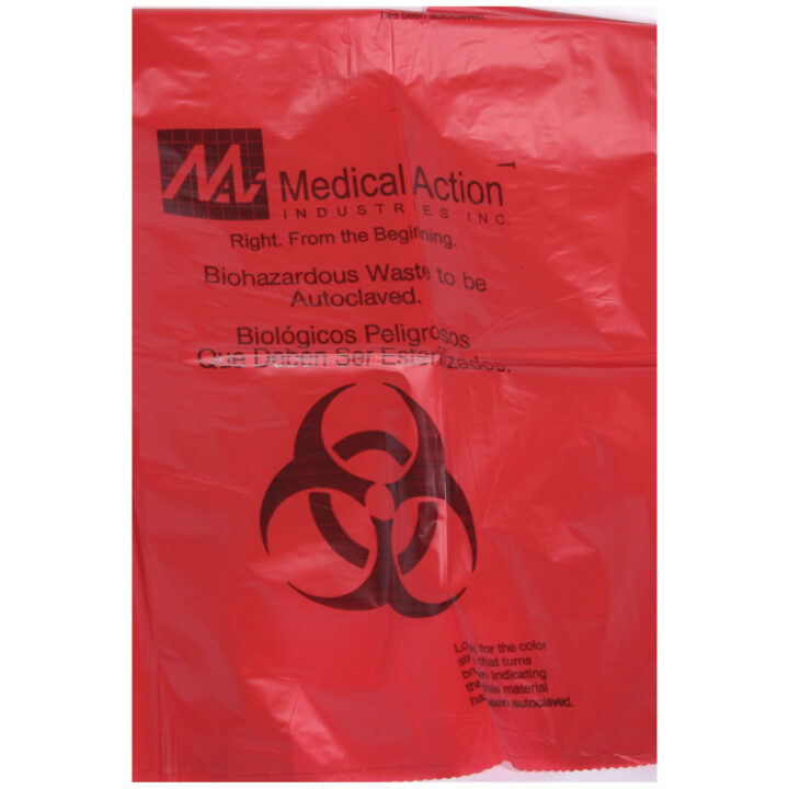 Bag Bio-Hazard 8x12" 400/ca