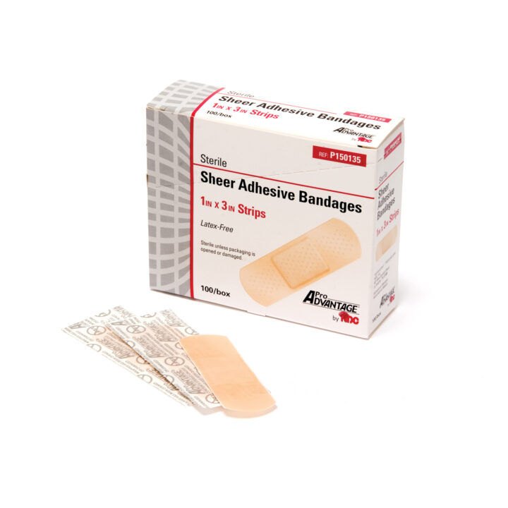 Bandaid Sheer 1"x3" 100/bx