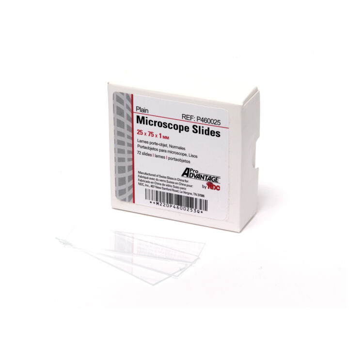 Slides Microscope 1x3 Plain 72/box