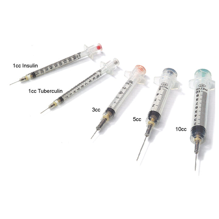 Syringe 3cc 22x1 1/2" VP