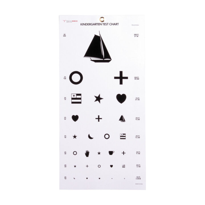 Eye Chart Kindergarten 20'