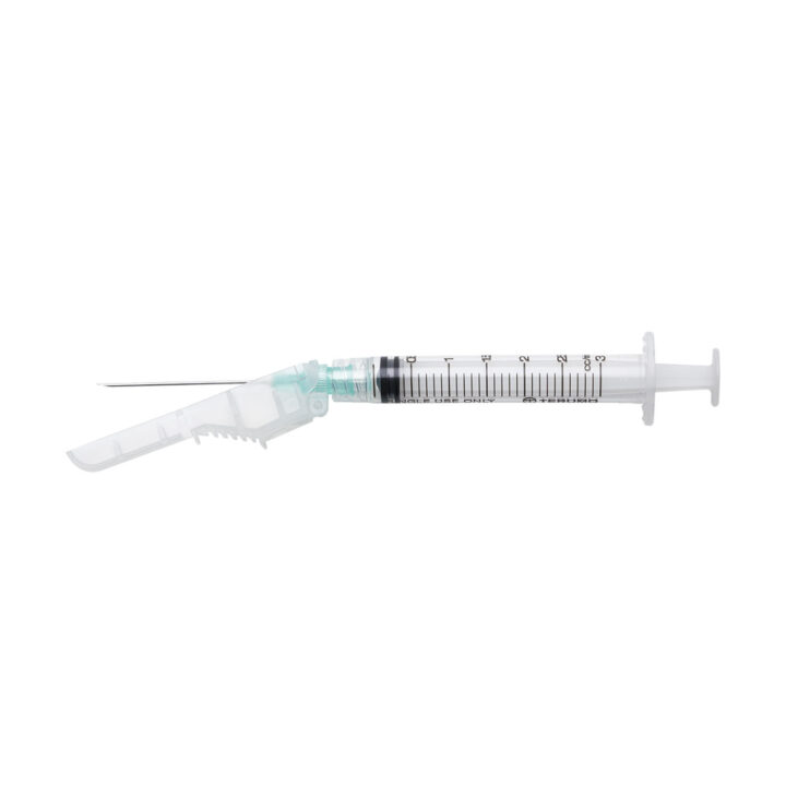 Syringe 3cc 21x1 1/2 Safety