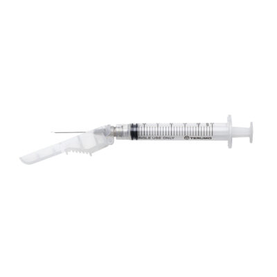 Syringe 3cc 22x1" Safety