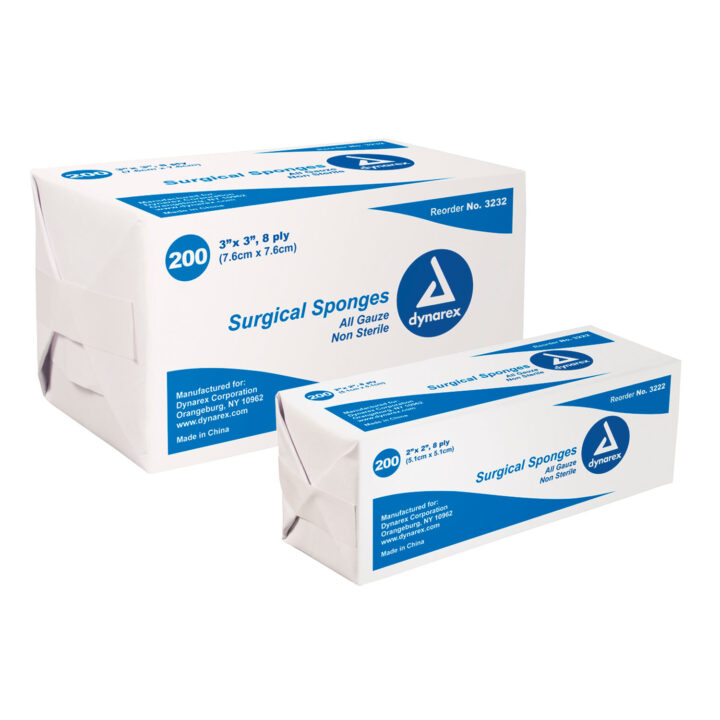 Sponge Surg. 3x3 8ply N/S