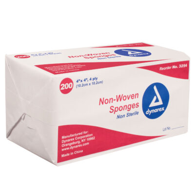 Sponge Non-Woven 4x4 4ply N/S