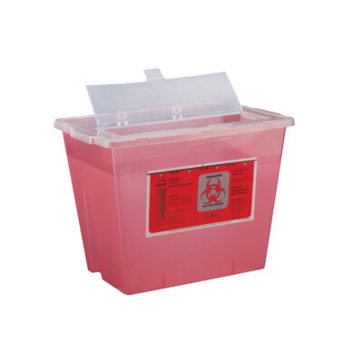 Sharps Cont 2-Gal Red
